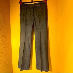 Whbm Flared Trouser Pants Women’s Size 8R Denim Blue